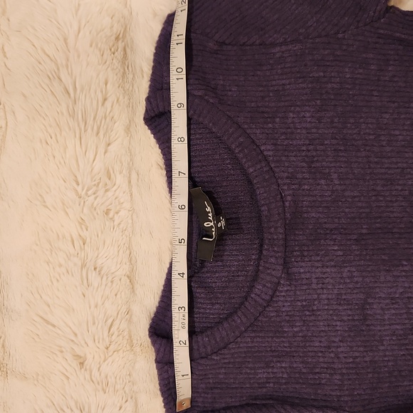 Lulus Fit and Fair Navy Ribbed Long Sleeve Skater Dress size S - Picture 14 of 16